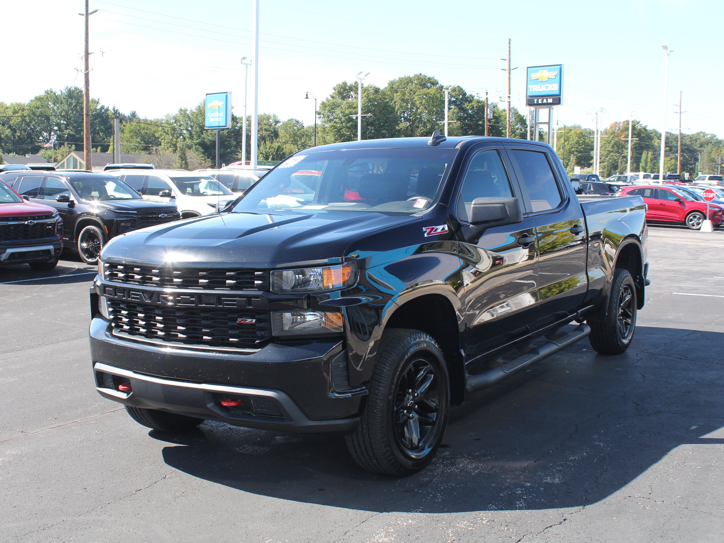 Used 2021 Black Chevrolet Custom Trail Boss image 10