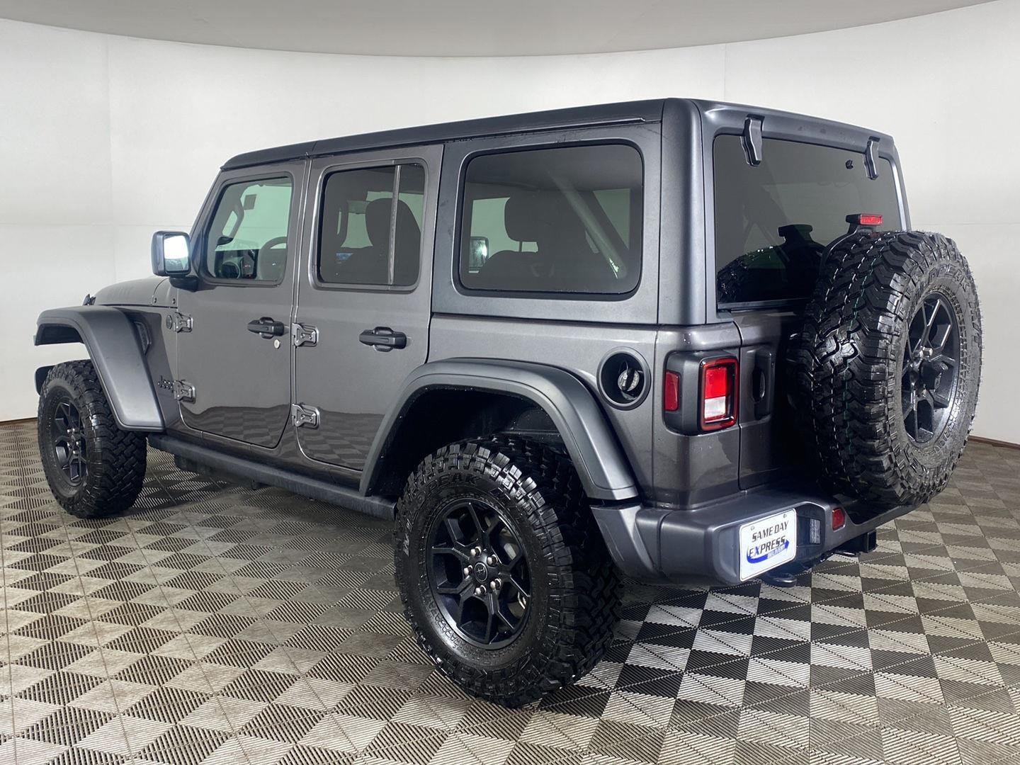 Used 2026 Granite Crystal Metallic Clear Jeep 4-Door Willys 4x4 image 24
