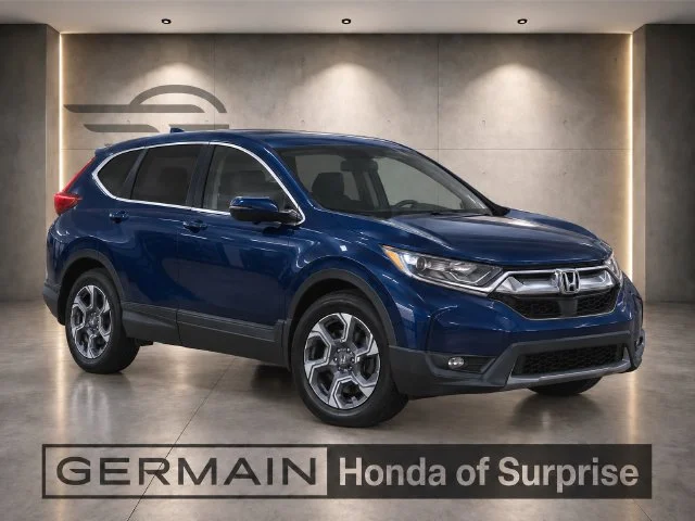Used 2018 Obsidian Blue Pearl Honda EX image 3