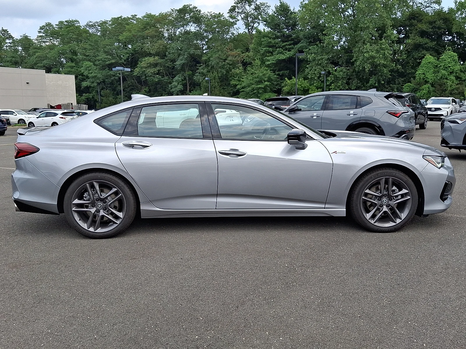 Certified Used 2025 Lunar Silver Metallic Acura SH-AWD A-SPEC image 7