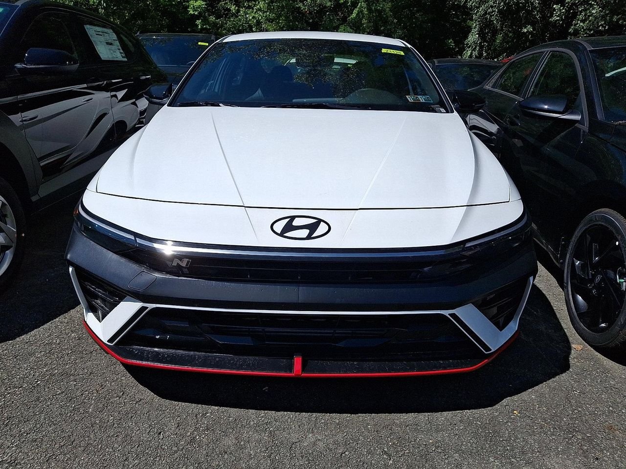 New 2026 Atlas White Hyundai Sedan image 2