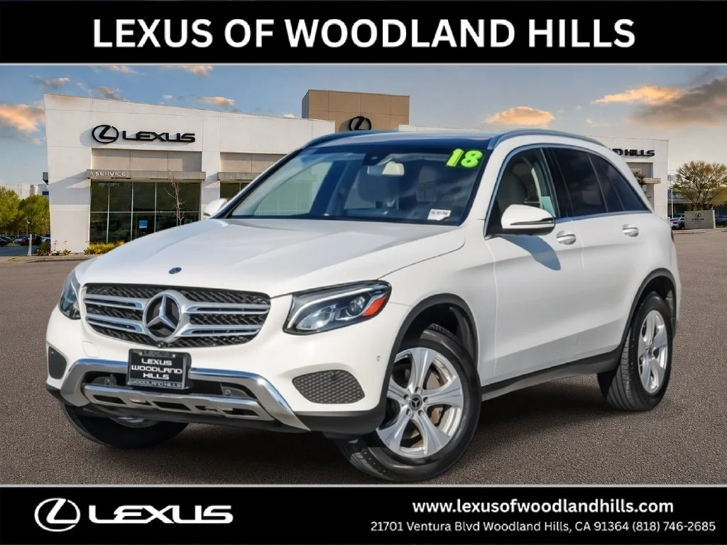 Used 2018 White Mercedes-Benz GLC 300 image 1