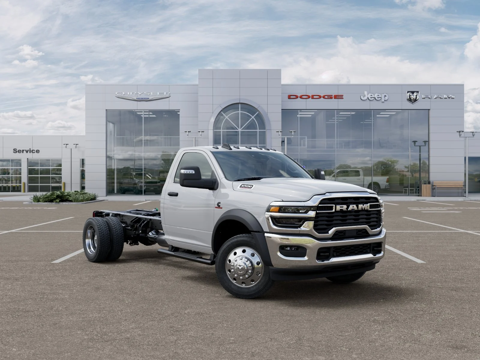 New 2026 Bright White Clear-Coat Exterior Paint RAM Tradesman image 29