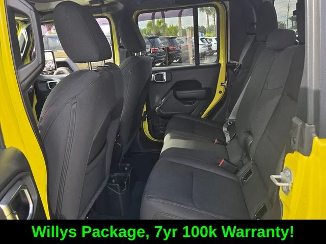 Certified Used 2023 Yellow Jeep Willys image 14