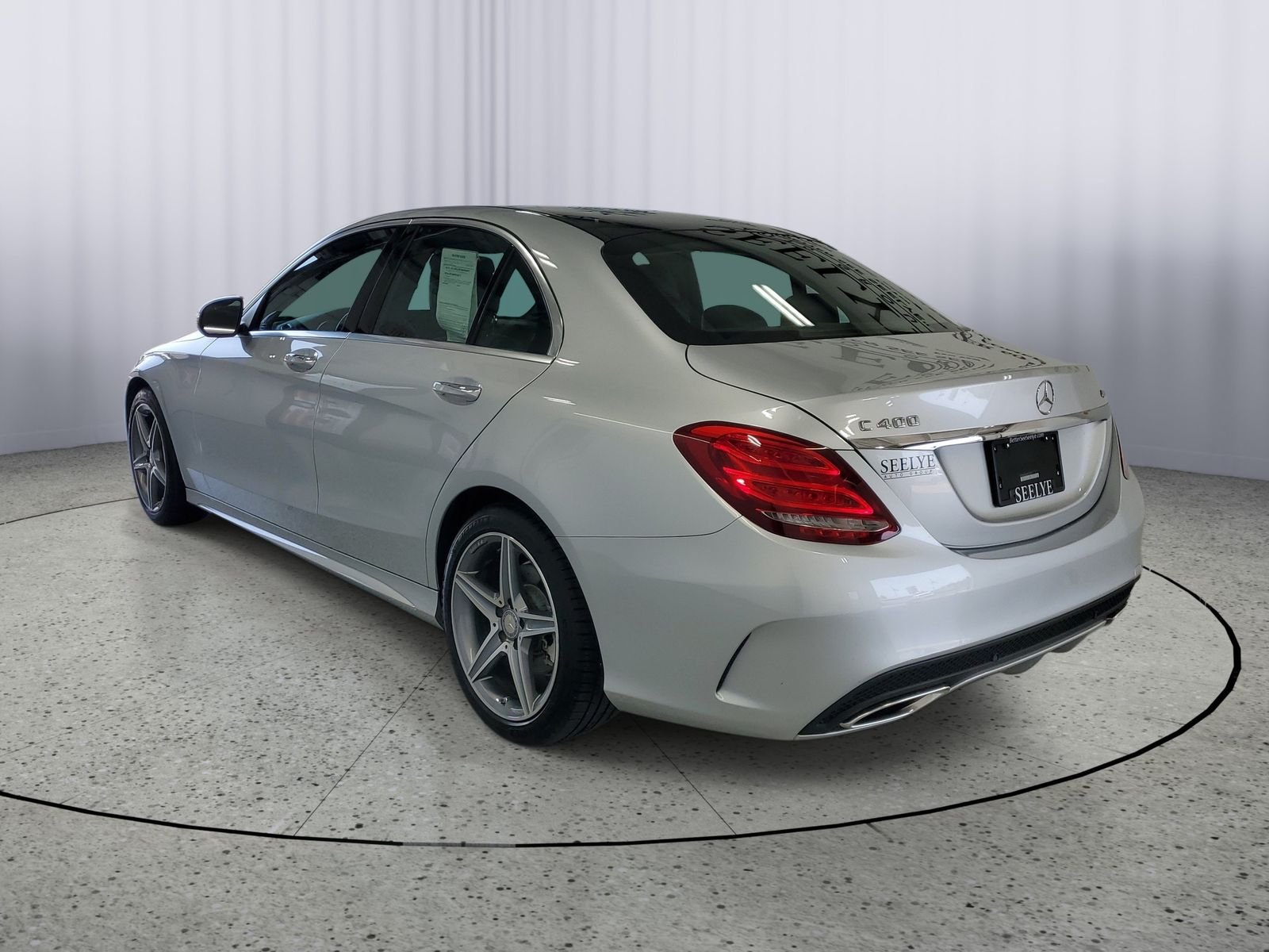 Used 2015 Silver Mercedes-Benz C 400 image 3