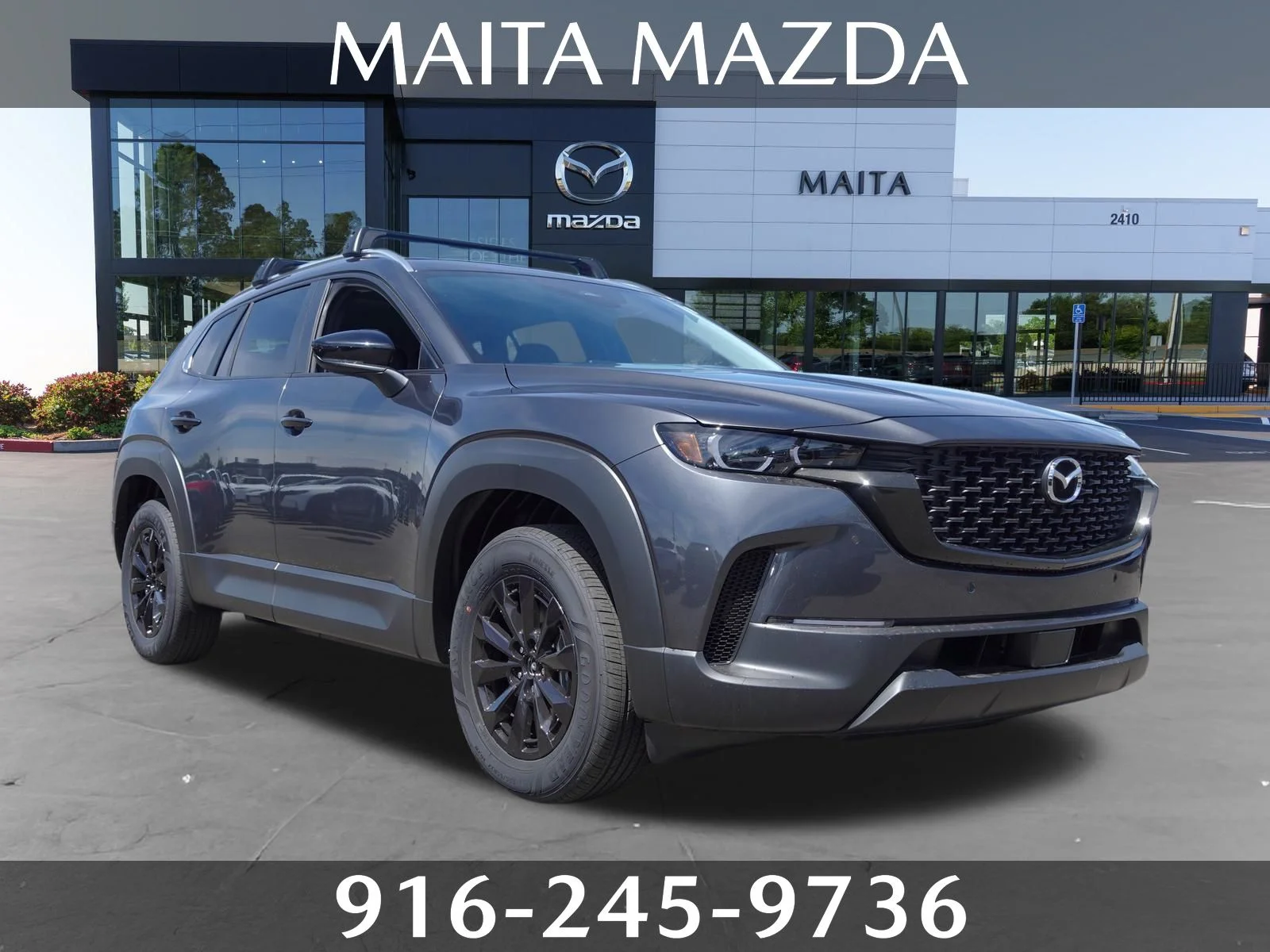 New 2026 Machine Gray Metallic Mazda Preferred image 1