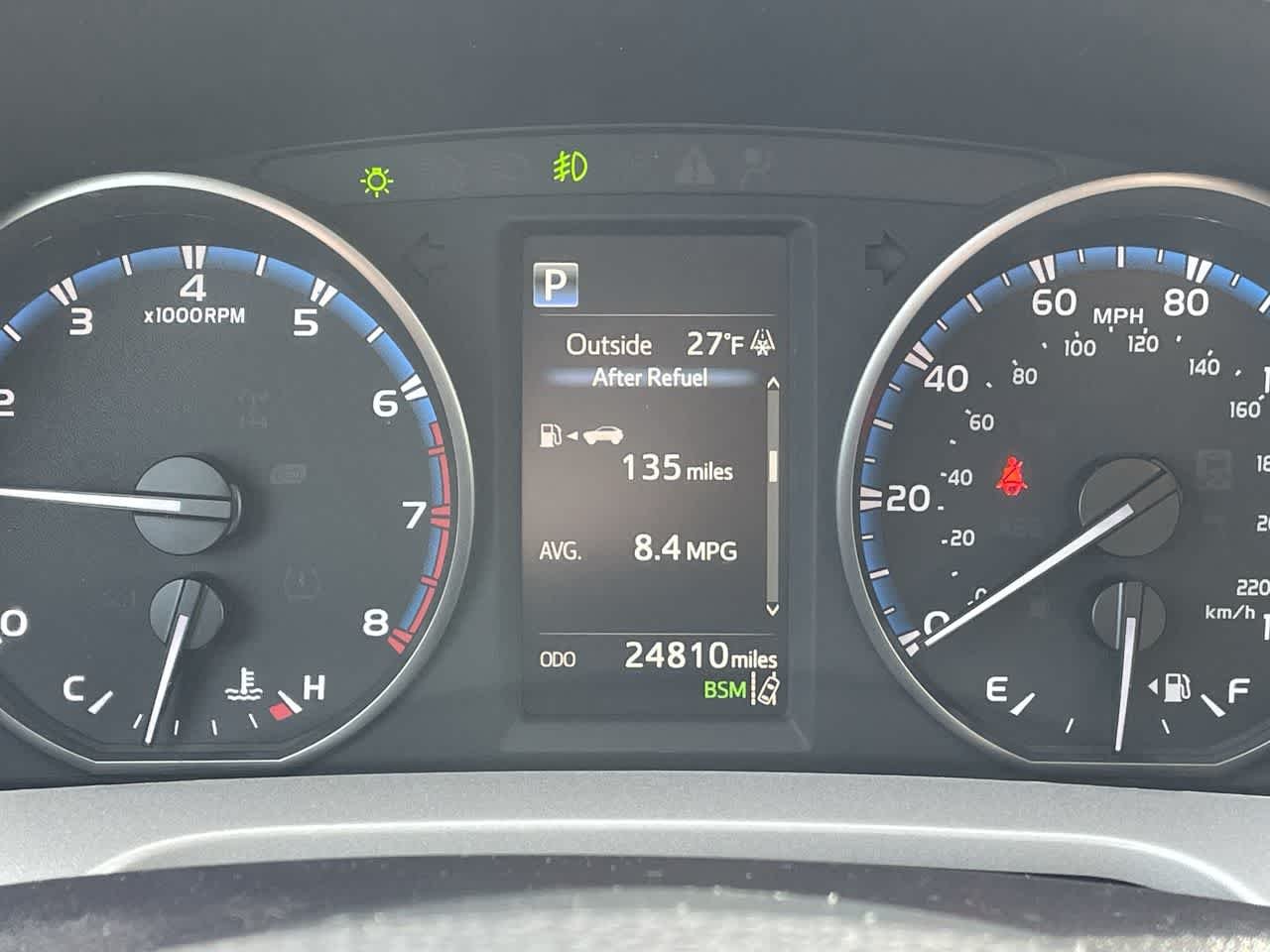 Used 2017 Black Toyota XLE image 24