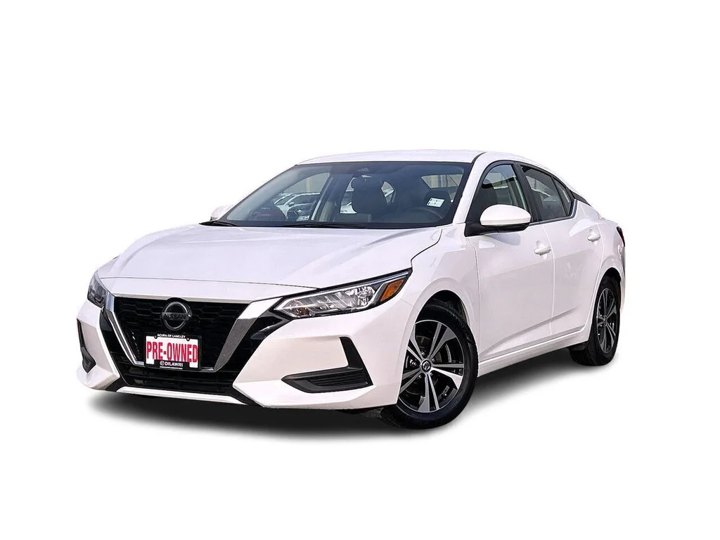 Used 2023 Aspen White TriCoat Nissan SV CVT Low Mileage   No Accident History   Local B image 1