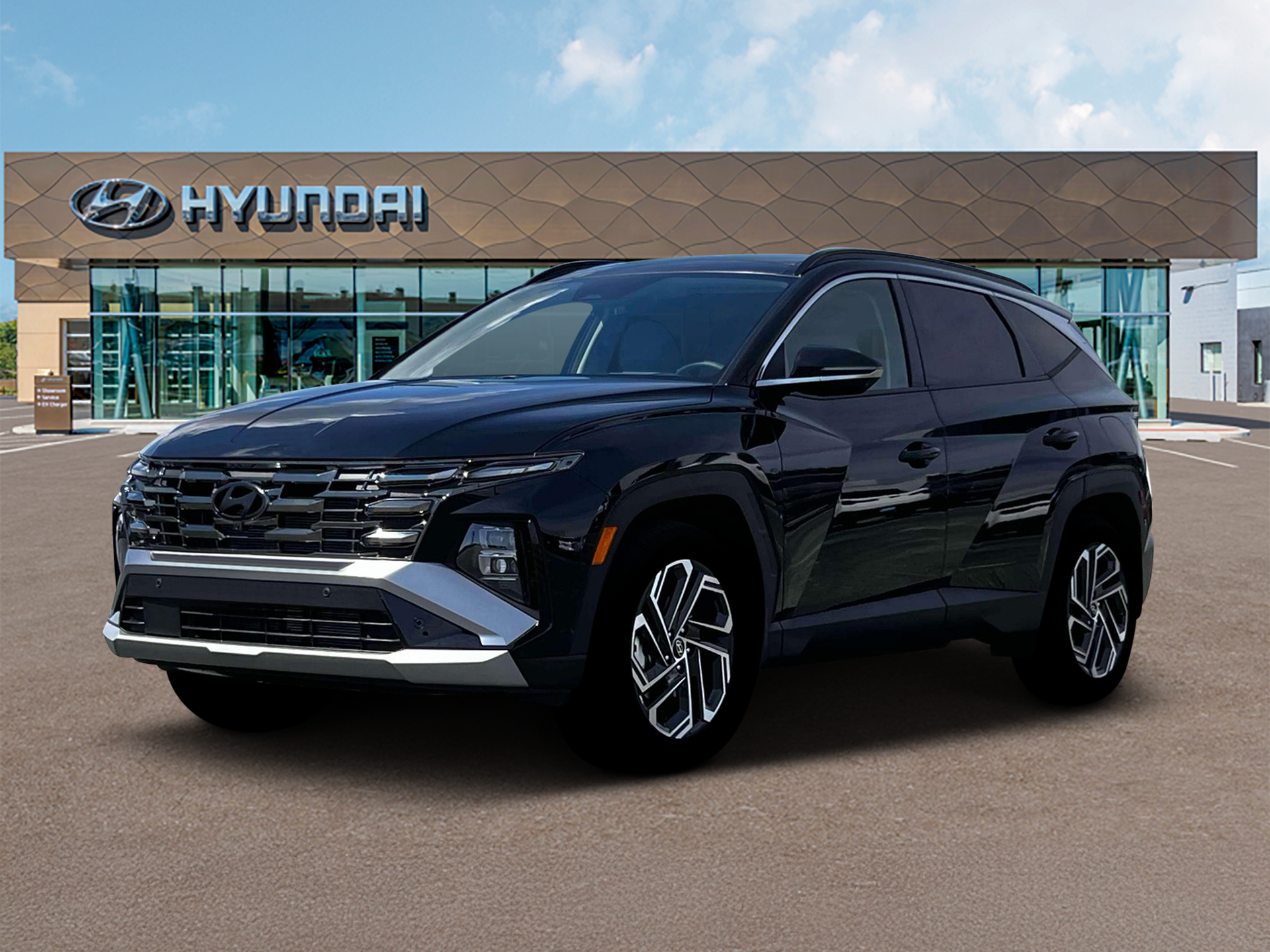 New 2026 Black Hyundai Limited AWD image 1