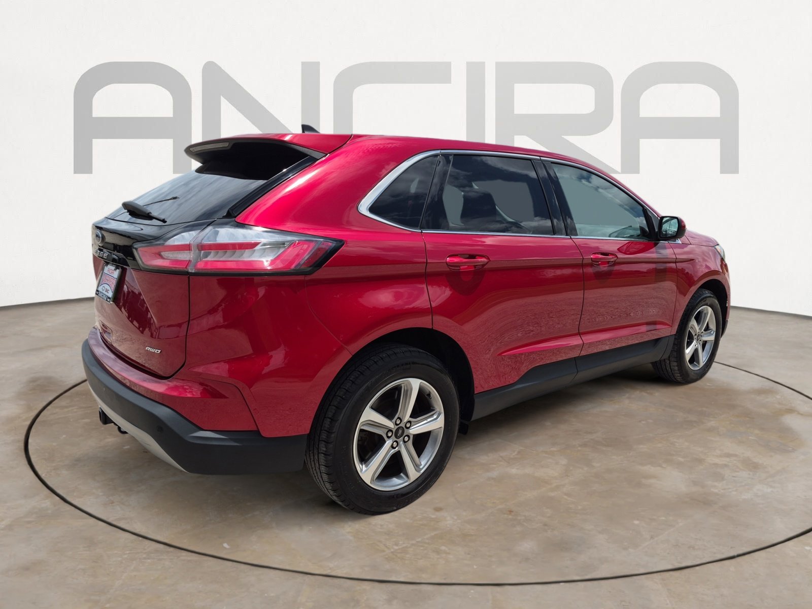 Used 2023 Red Metallic Ford SEL image 10
