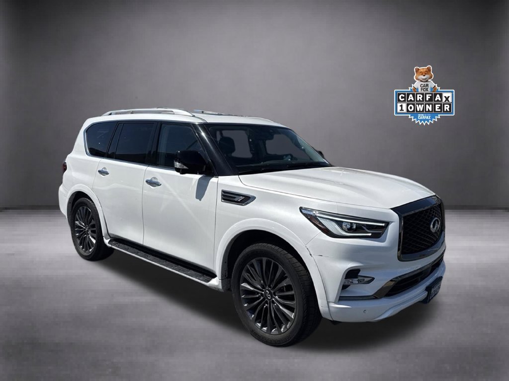 Used 2024 White INFINITI Premium Select image 1