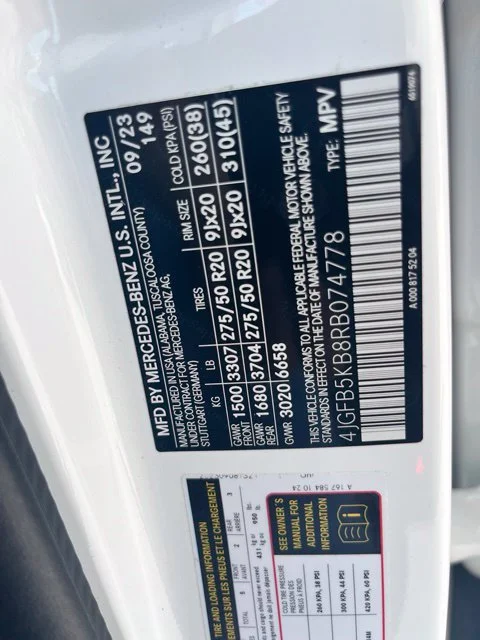 Certified Used 2024 White Mercedes-Benz GLE 450 image 15