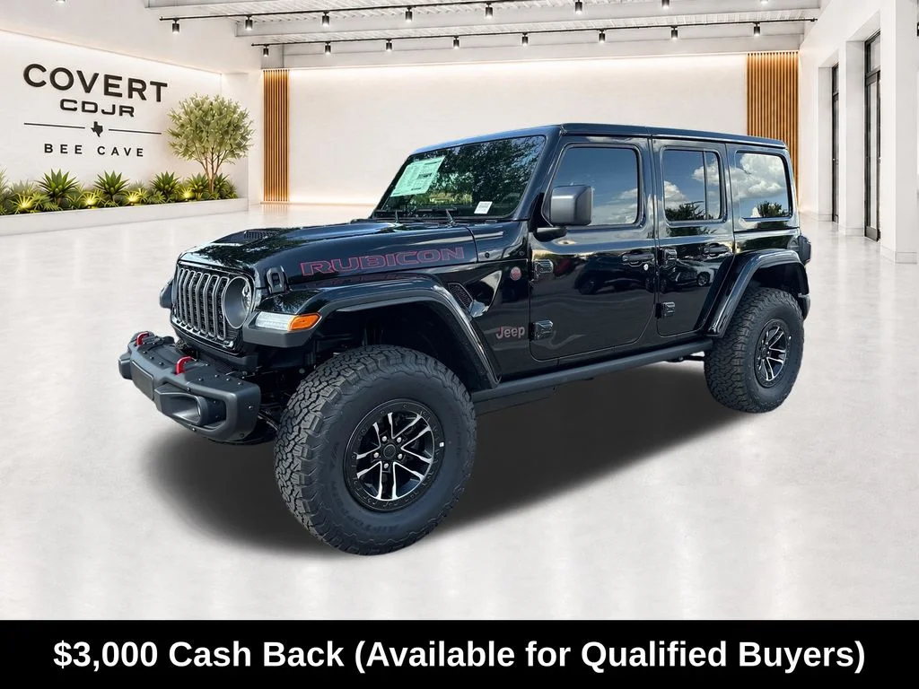 New 2026 Black Jeep Rubicon X image 4