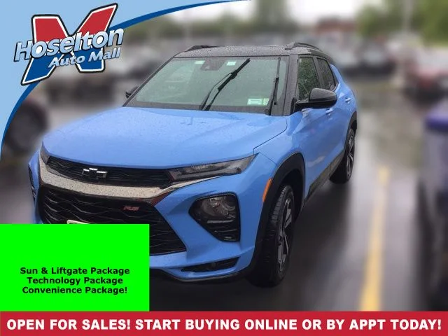 Used 2023 Blue Chevrolet RS image 1