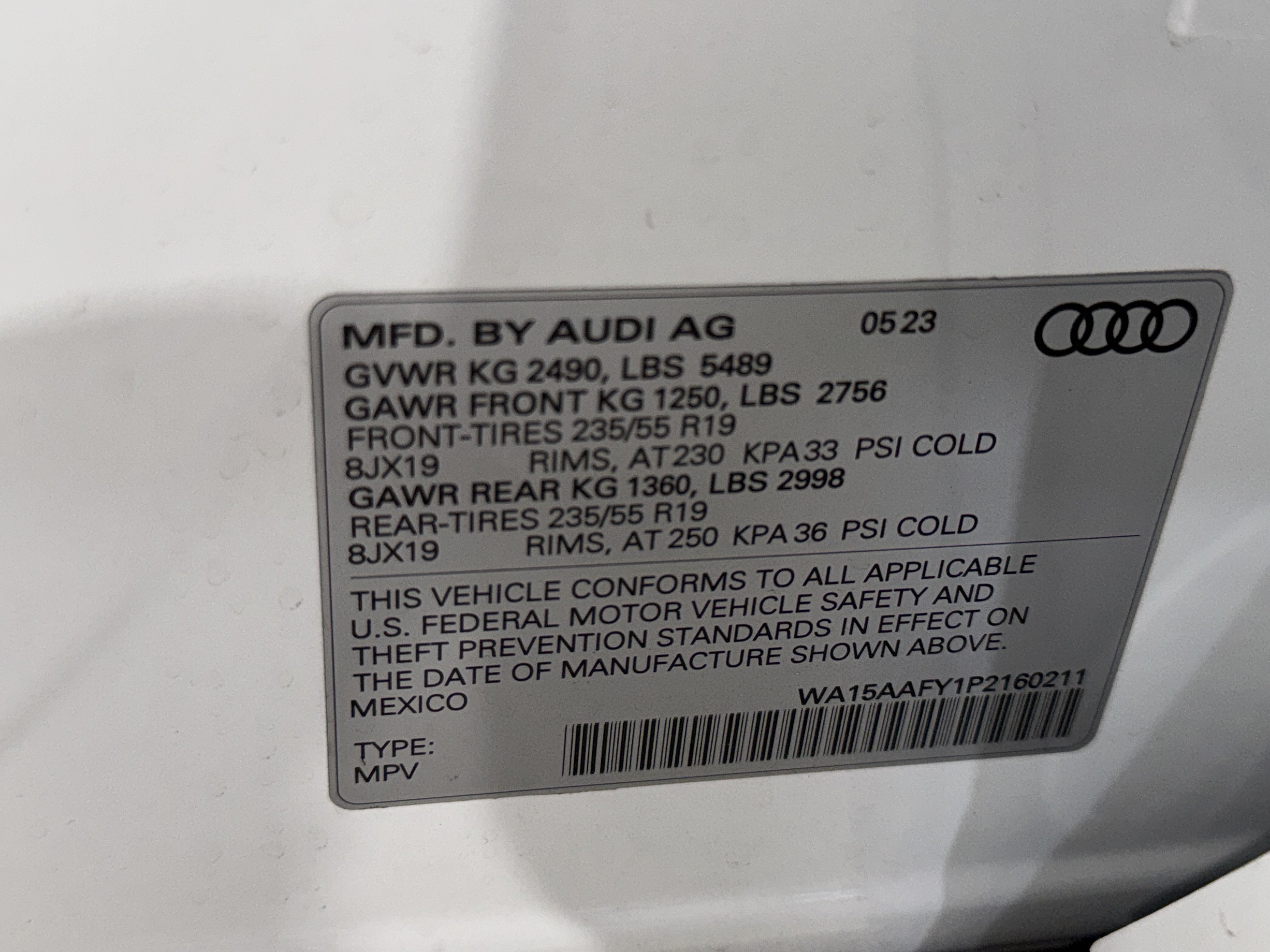 Used 2023 Glacier White Metallic Audi S line Premium Plus image 39
