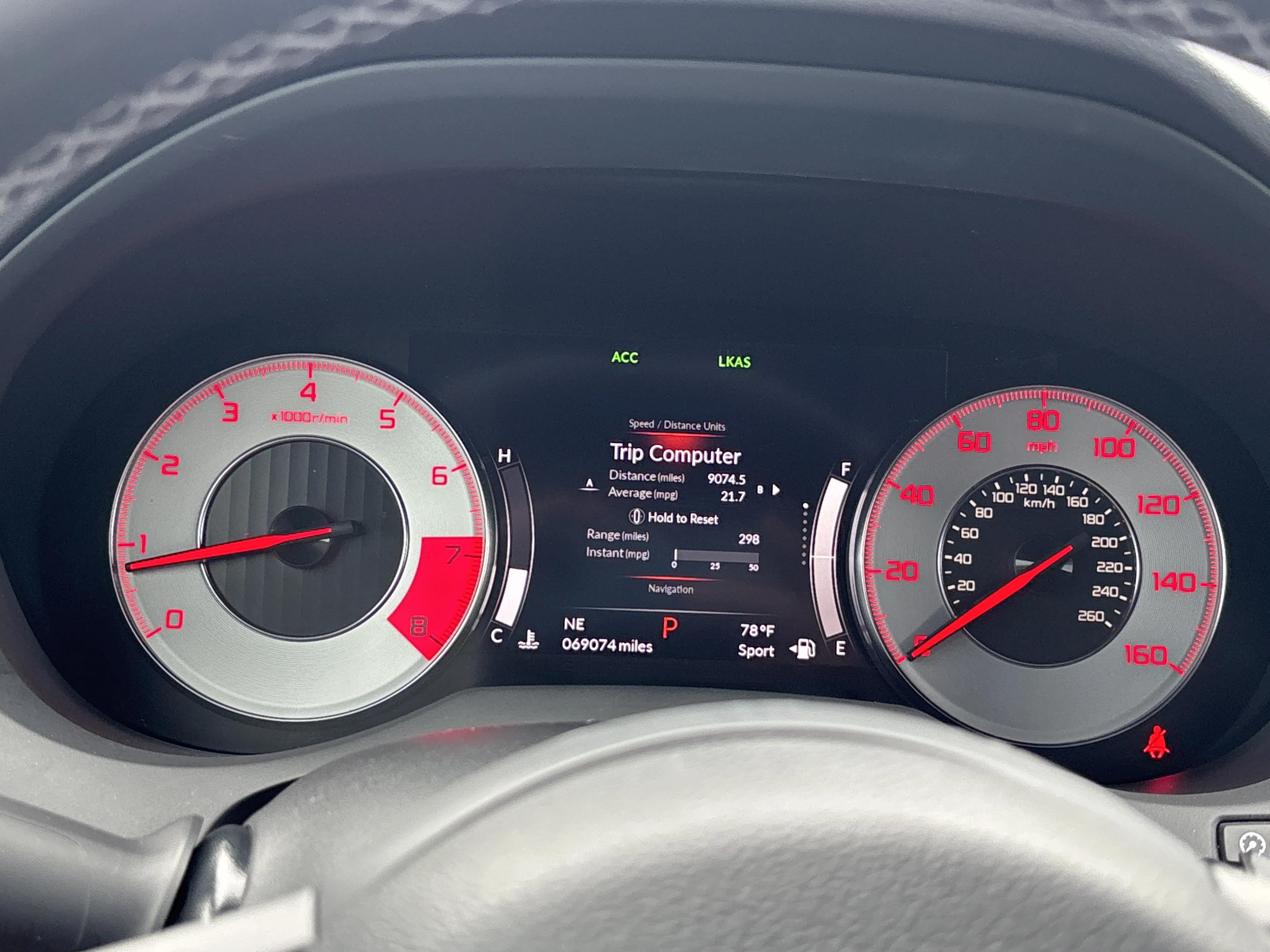 Used 2020 Lunar Silver Metallic Acura SH-AWD A-Spec Package image 31