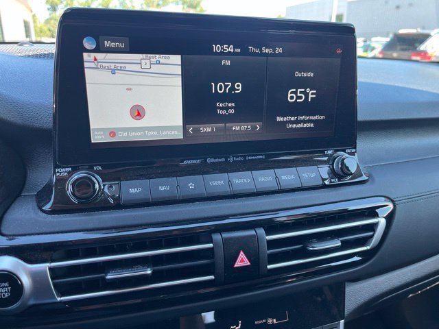 Used 2021 Dark Ocean Blue/White Roof Kia SX image 15