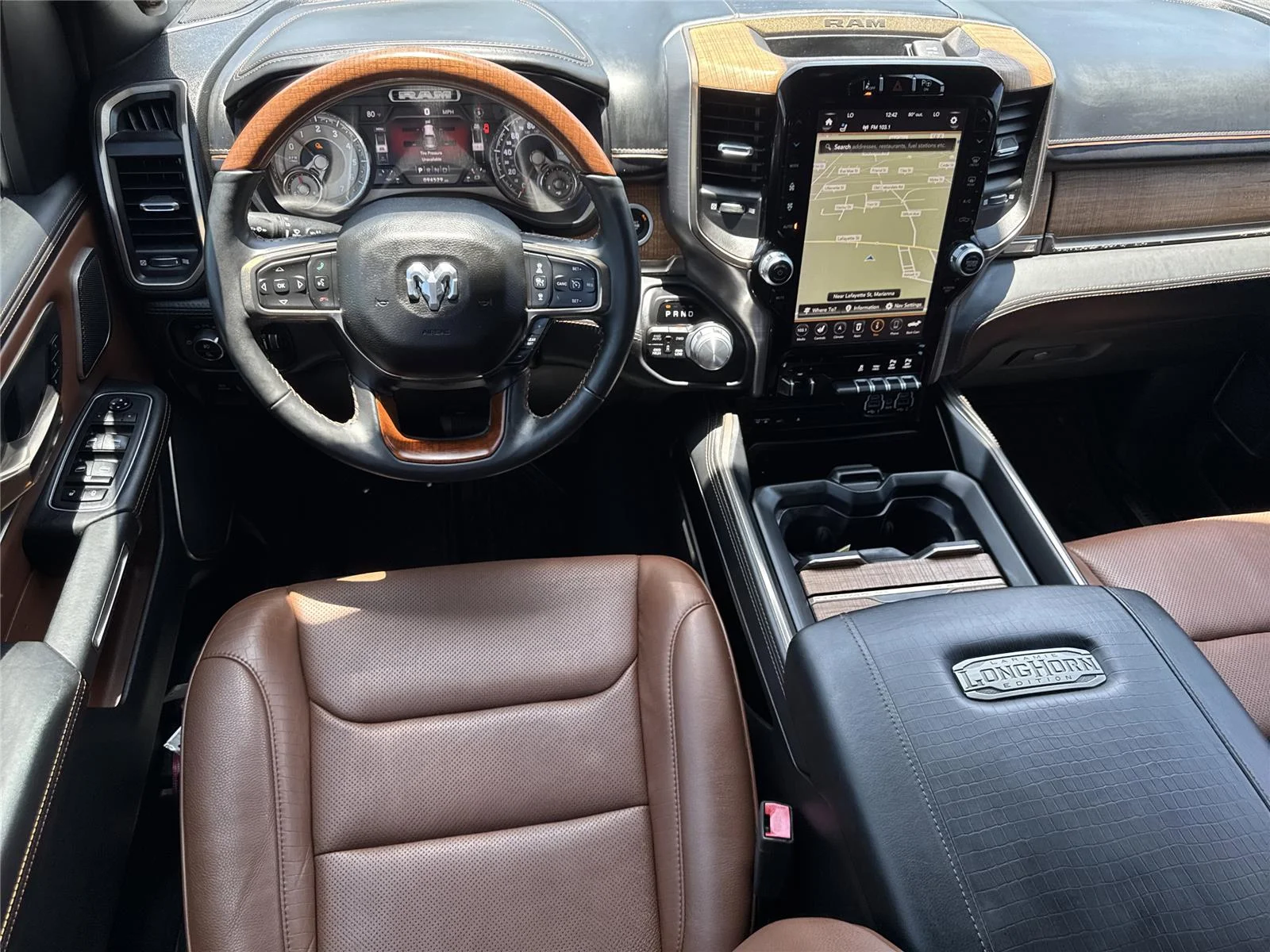 Used 2019 Diamond Black Crystal Pearlcoat Ram Longhorn image 14