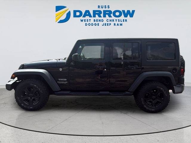 Used 2017 Black Jeep Unlimited Sport image 2