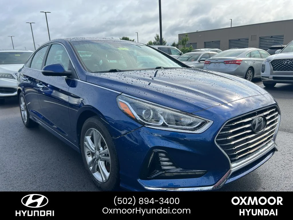 Used 2018 Lakeside Blue Hyundai SEL image 14