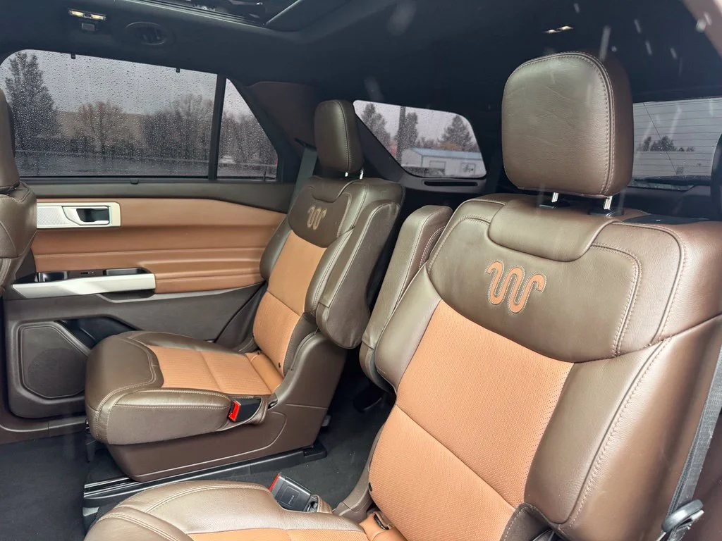 Used 2023 Star White Metallic Tri-Coat Ford King Ranch image 33