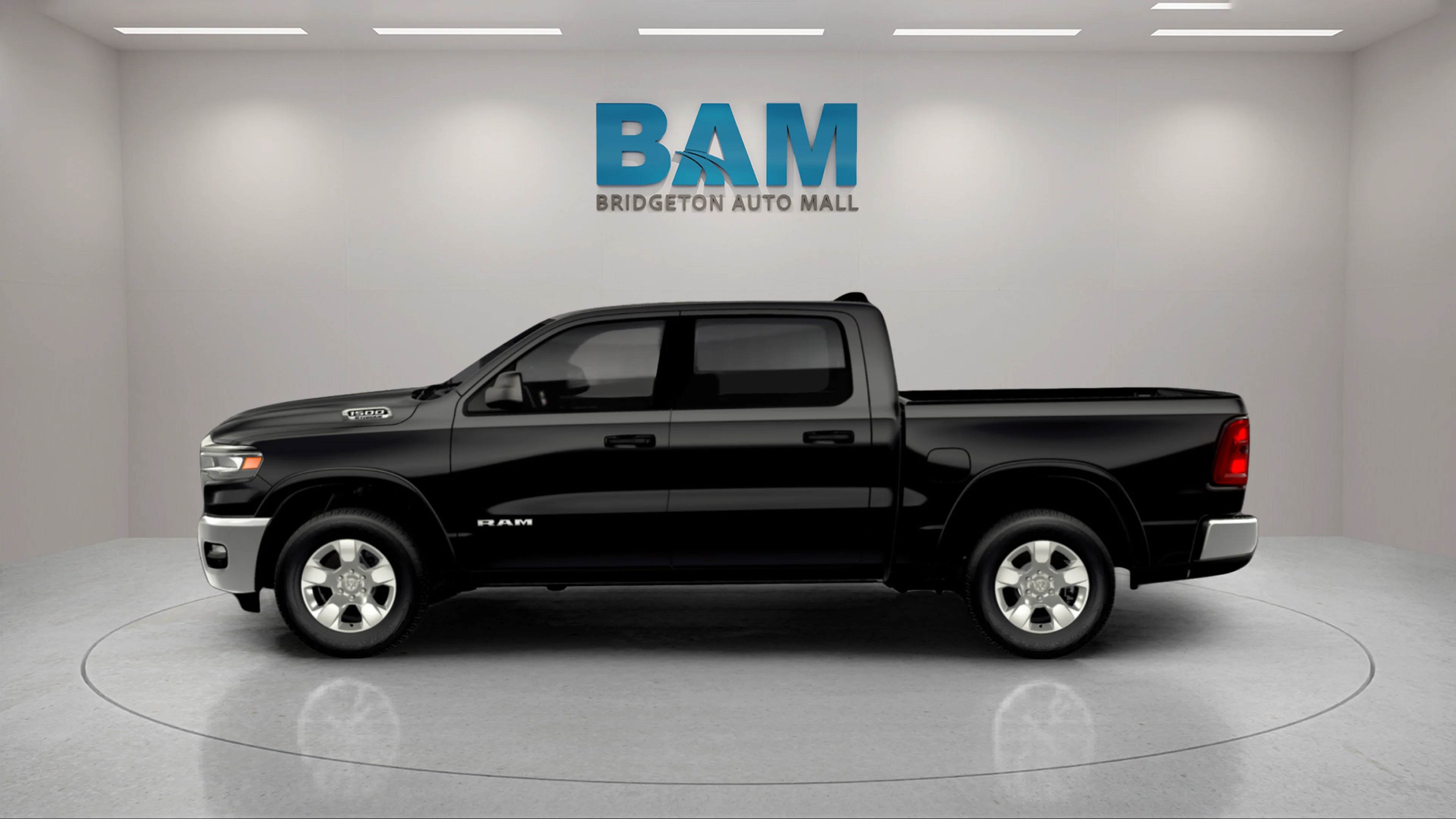 New 2026 Diamond Black Crystal Pearlcoat Ram Big Horn image 12