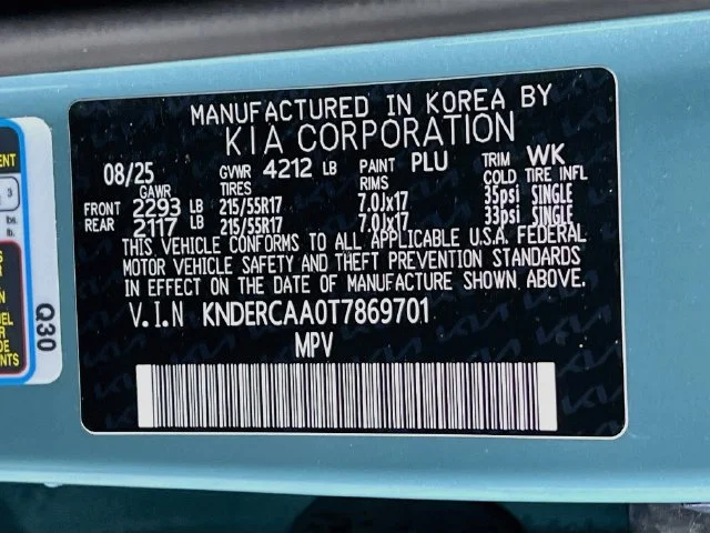 Used 2026 Blue Kia EX image 11
