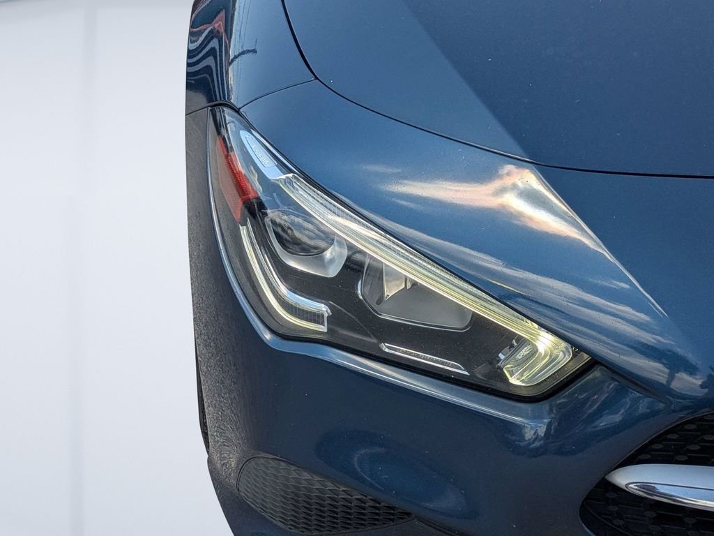 Used 2022 Blue Mercedes-Benz CLA 250 image 9