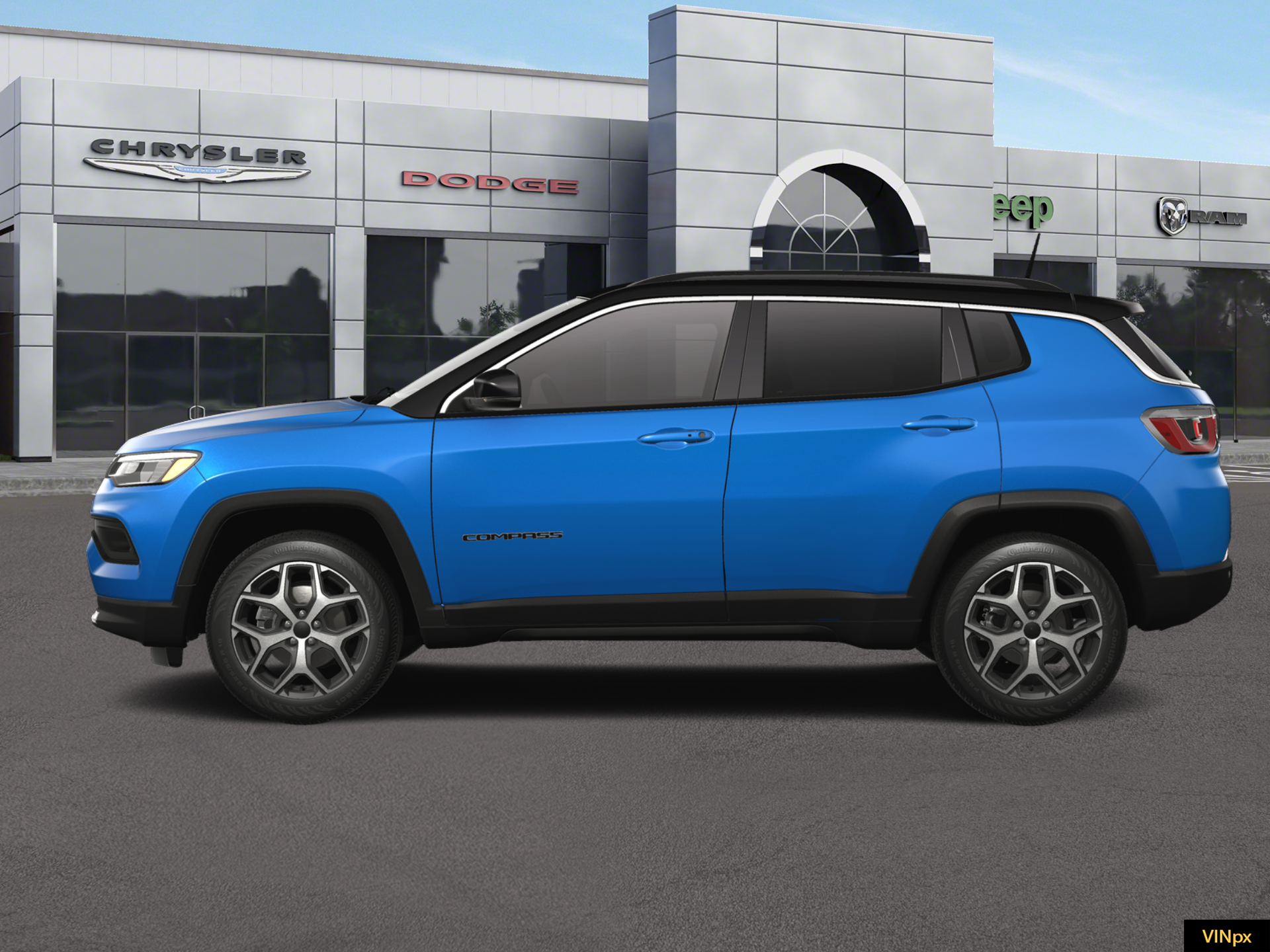 New 2026 Hydro Blue Pearlcoat Jeep Limited image 3