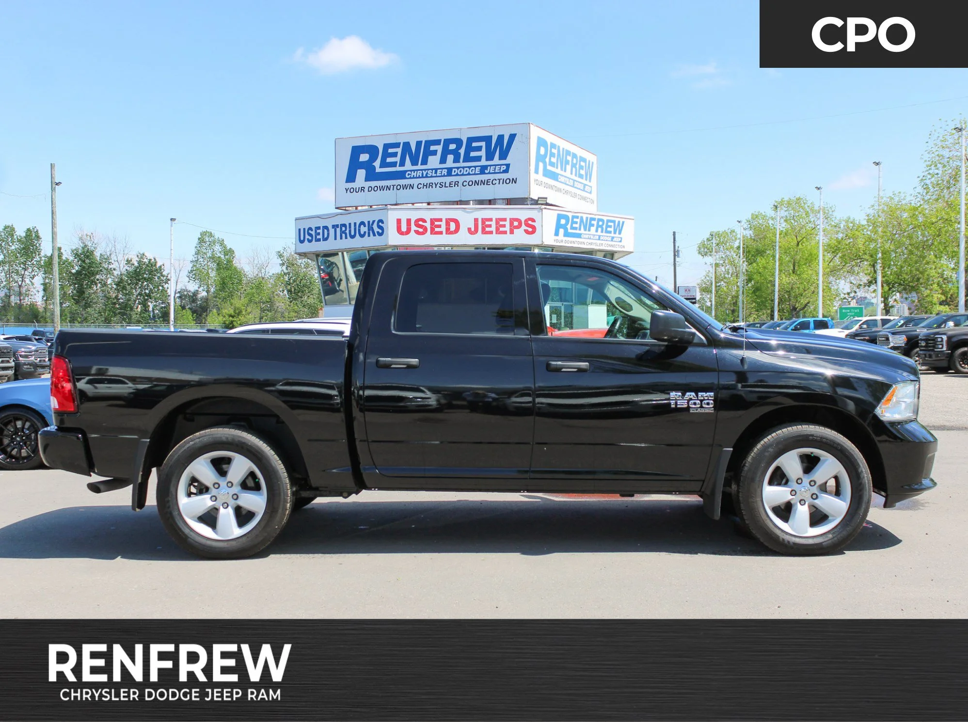 Certified Used 2023 Black RAM Express * V6 | Heated Seats | Backup Camera | Sub Zero Package | New Tires image 1