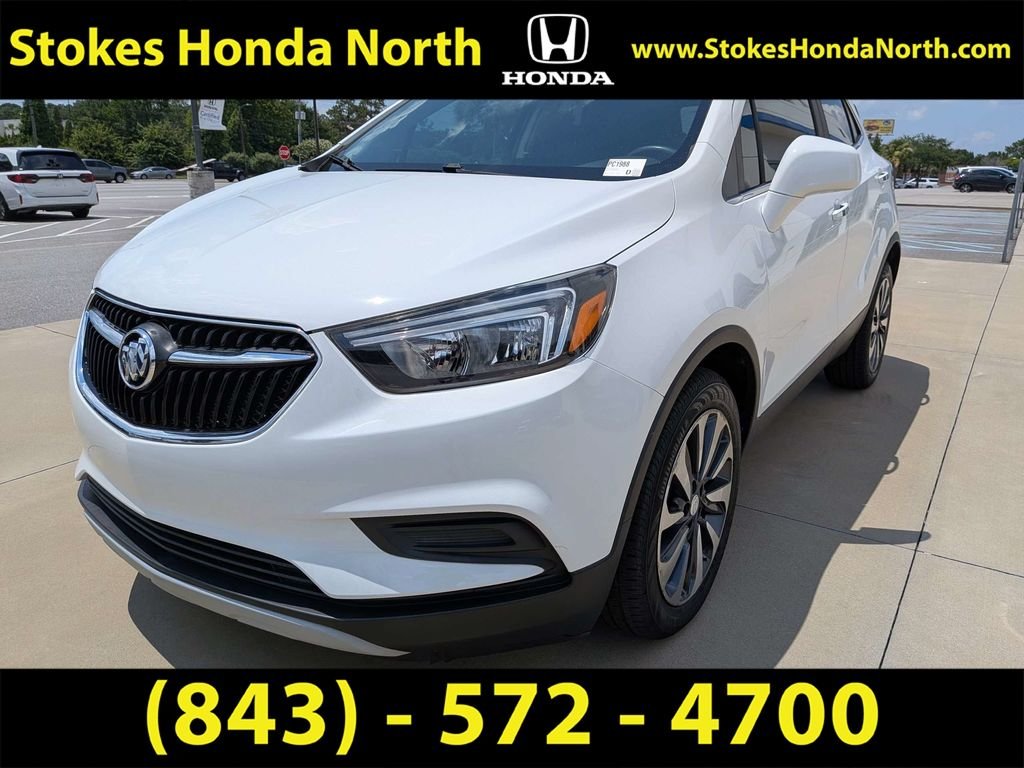 Used 2021 White Buick Preferred image 6