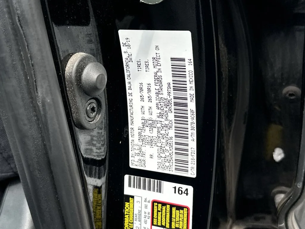 Certified Used 2020 Black Toyota TRD Off-Road image 26