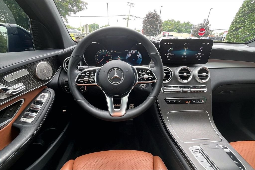 Certified Used 2023 Blue Mercedes-Benz GLC 300 Coupe image 5