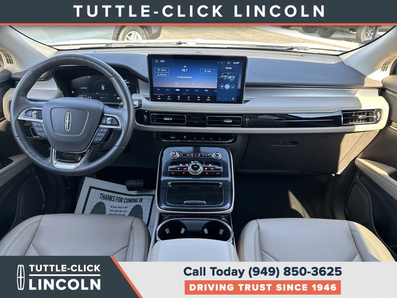 Used 2023 PRISTINE WHITE ME Lincoln Standard image 21