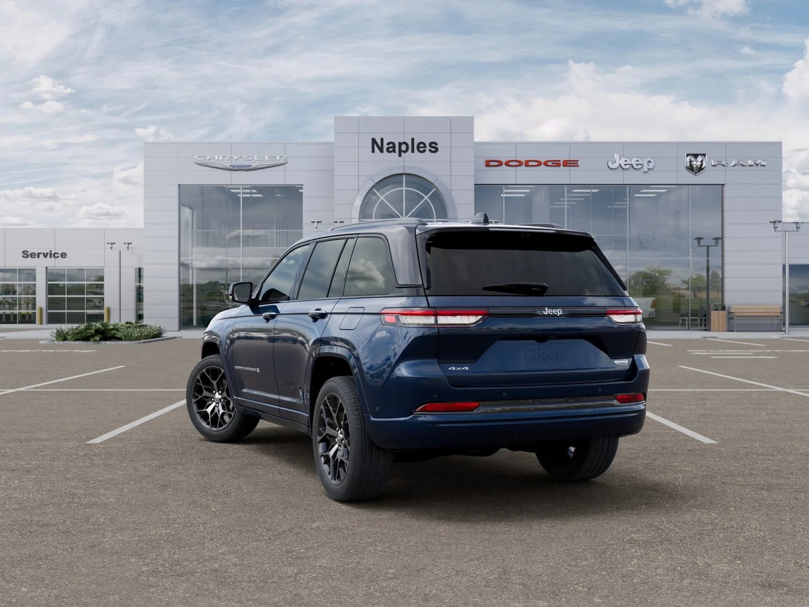 New 2026 Fathom Blue Pearl-Coat Exterior Paint Jeep Summit image 29