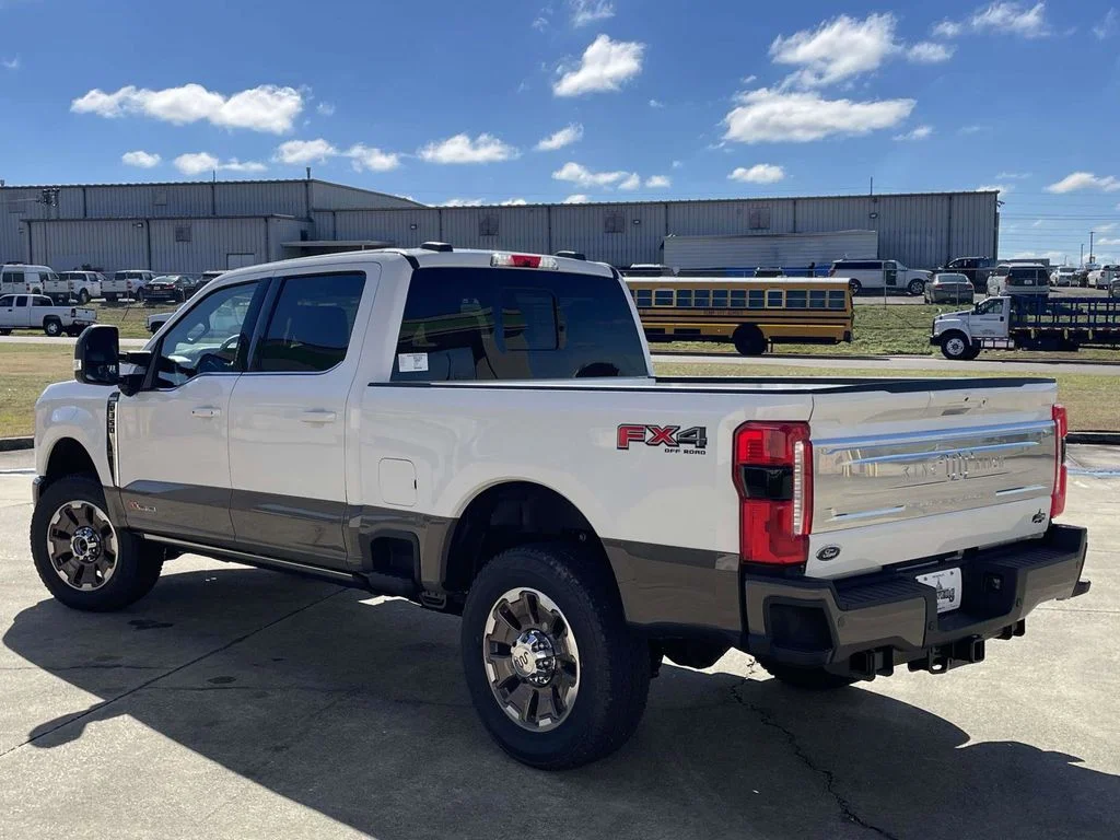 New 2026 Star White Metallic Tri-Coat Ford F-350® King Ranch® image 5