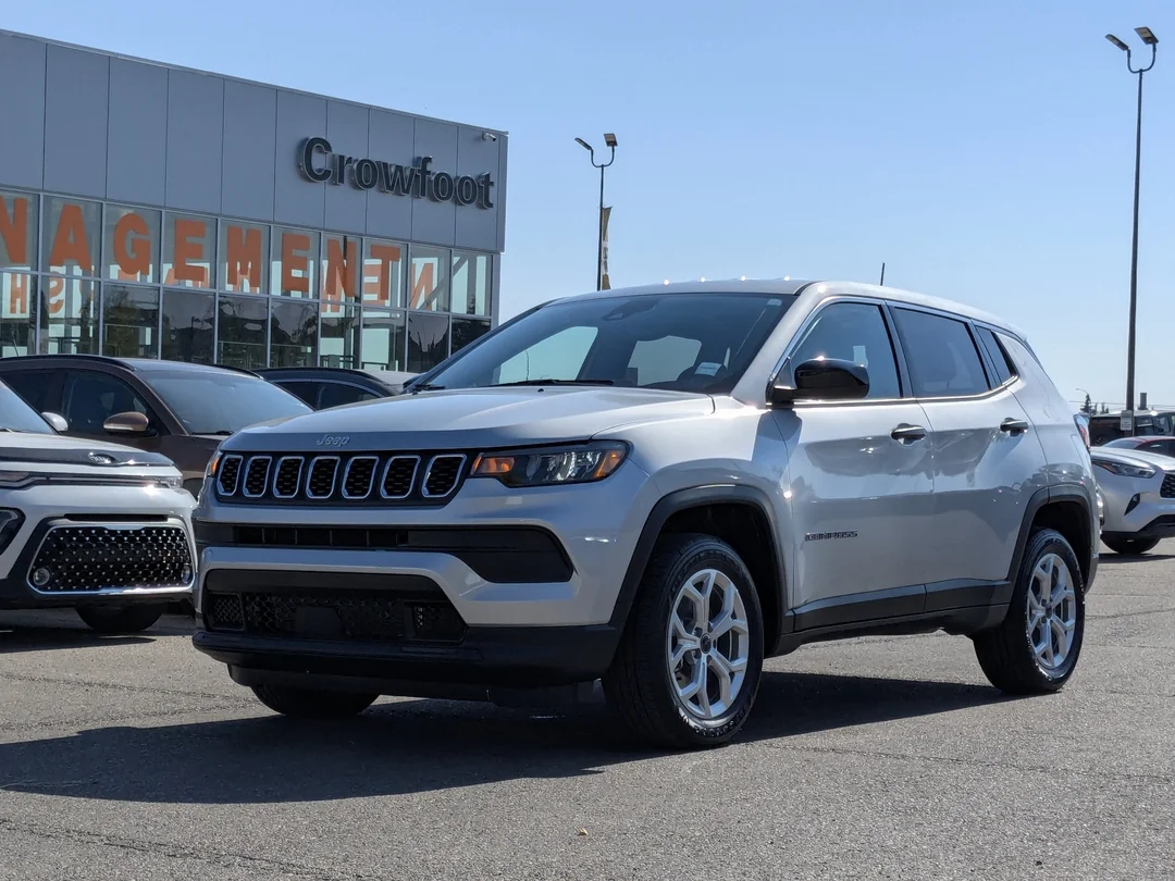 New 2025 Silver Jeep Sport - - 4x4 - Heated Seats - Forward Collision Warning & More! image 4