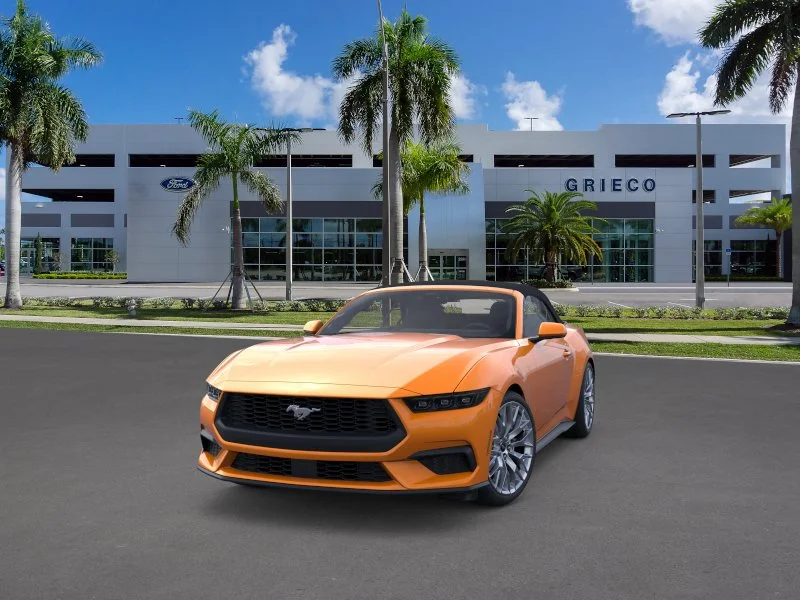 New 2026 Orange Fury Metallic Tri-coat Ford EcoBoost® Premium Convertible image 22