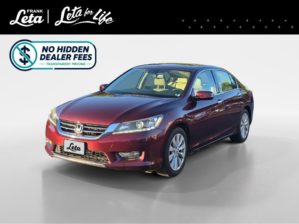 Used 2014 Basque Red Pearl II Honda EX-L image 1