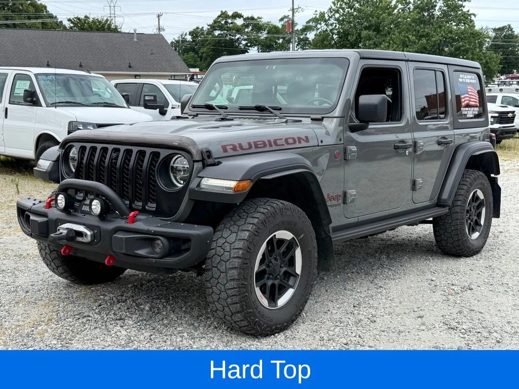 Used 2021 Gray Jeep Unlimited Rubicon image 11