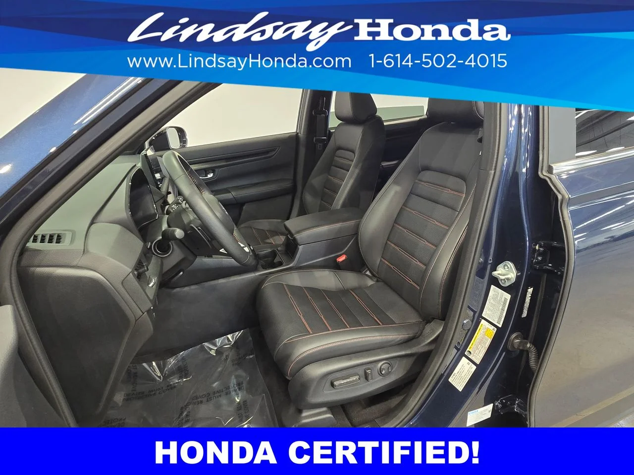 Certified Used 2025 Canyon River Blue Metallic Honda Sport-L image 13