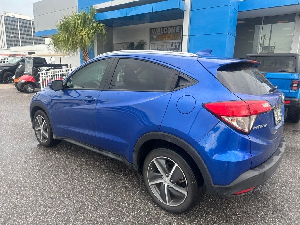 Used 2022 Blue Honda EX image 6