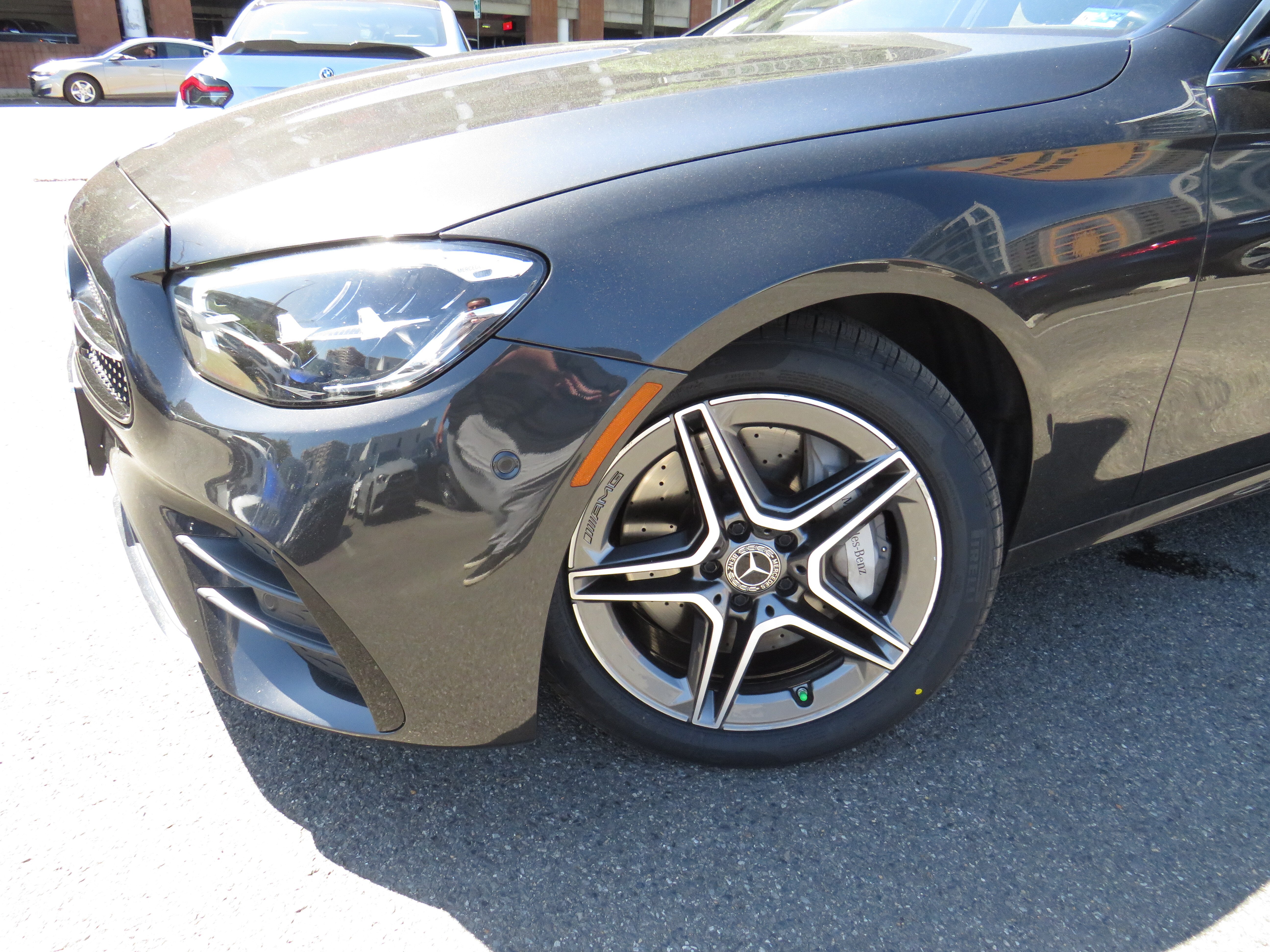 Certified Used 2021 Graphite Grey Metallic Mercedes-Benz E 450 4MATIC® image 22