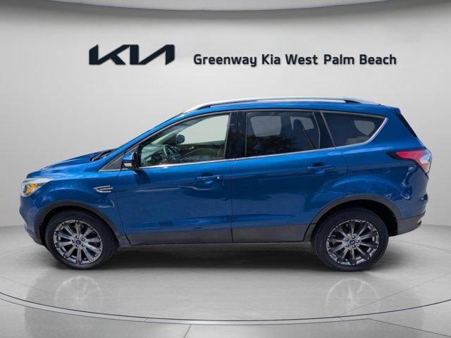 Used 2017 Blue Ford Titanium image 4