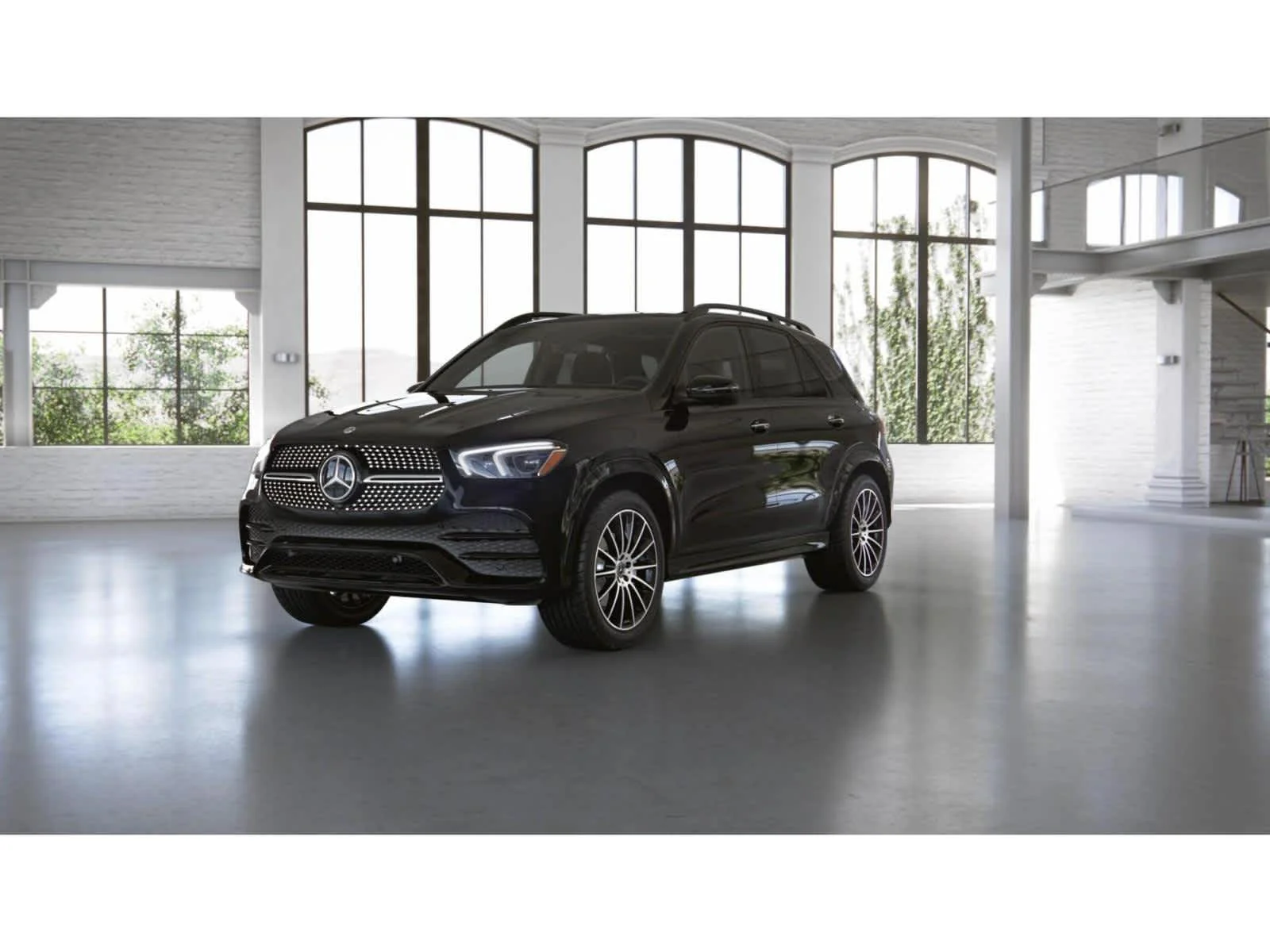 Used 2021 Obsidian Black Metallic Mercedes-Benz GLE 350 image 40