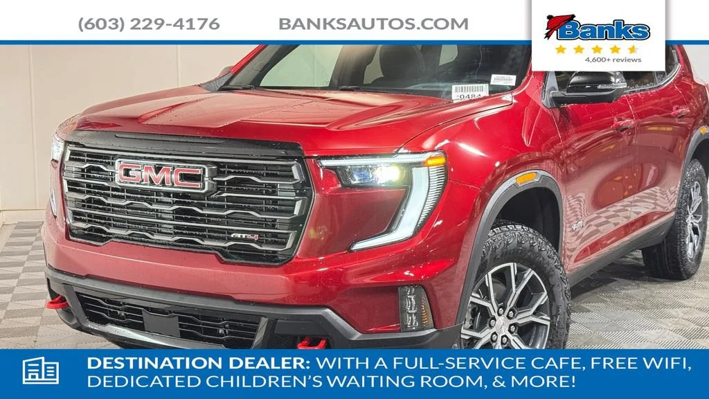 New 2027 Volcanic Red Tintcoat GMC AT4 image 3
