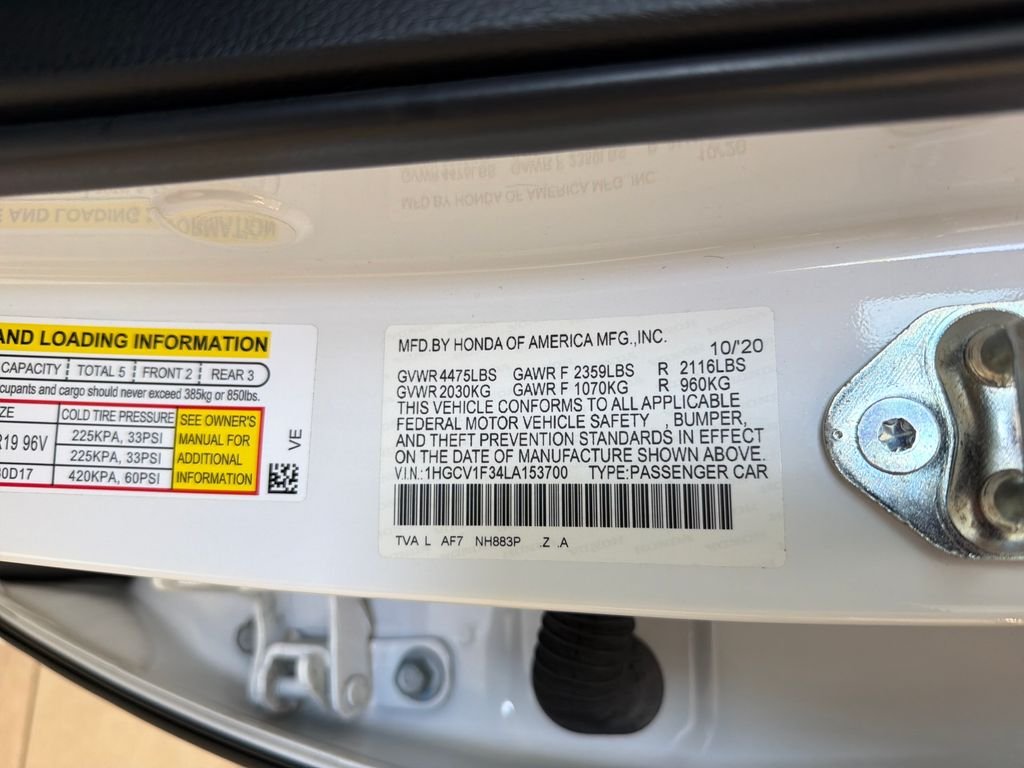 Certified Used 2020  Honda Sport image 12