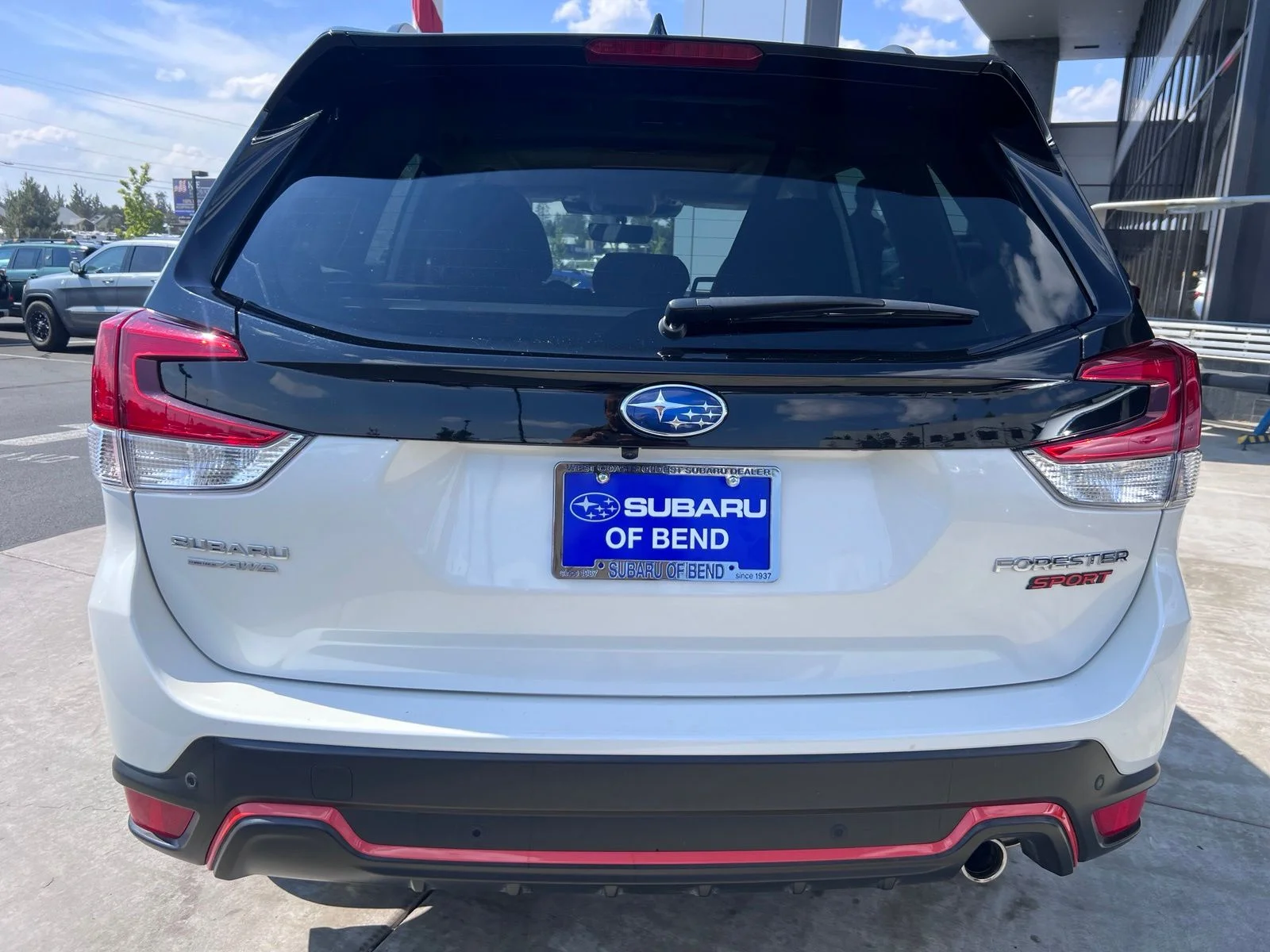 Used 2024 Crystal White Pearl Subaru Sport image 6