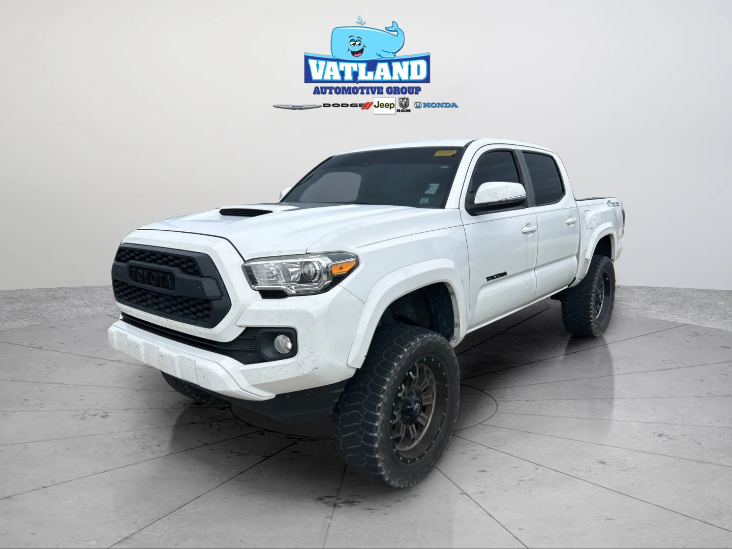 Used 2020 Super White Toyota TRD Sport image 1