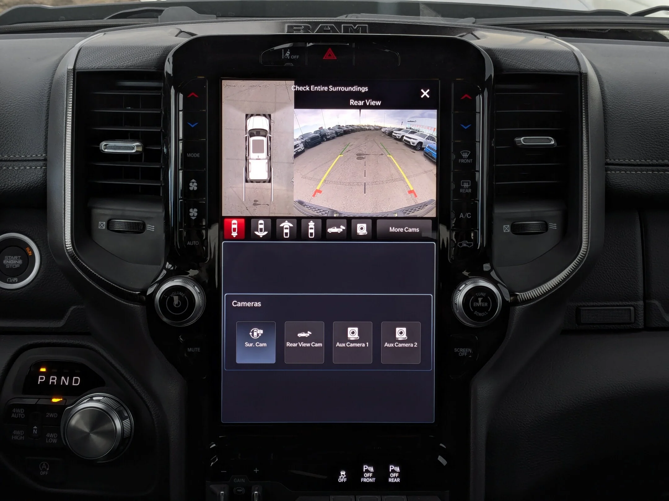 New 2026 Black RAM Sport - - Pano Sunroof - Sport Perf Hood - Anti-Spin Rear Axle - Trailer Brake Control & More! image 22